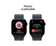 APPLE Watch 10 GPS 46mm koperta z aluminium (onyks) + opaska sportowa (atramentowy) - 1278134 - zdjęcie 6